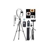Expresstr Ring Light 10 Inç LED Işıklı Halka Bluetooth Kumandalı Tripodlu Selfie Işığı
