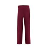 Exquise Beli Lastikli Örme Regular Pantolon, XL, E25K05165006, Vişne, Kadın