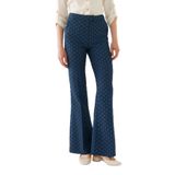 Exquise Desenli Slim Fit Pantolon, 44, E23K03110023, Çok Renkli, Kadın