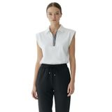 Exquise Polo Yaka Kolsuz Regular Örme Tişört, M, A25Y05276011, Beyaz, Kadın