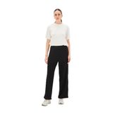 Exquise Yanları Şeritli Bağcıklı Regular Örme Pantolon, S, yanlari-seritli-pantolon-a24k04165003, Siyah, Kadın