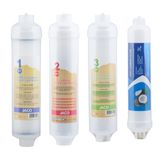 Extant Kapalı Kasa 12 Inch Su Arıtma Cihazı Jaco Inline Filtre Seti - Son Karbon Filtreli 4' lü Set