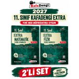 Extra 2027 11.Sınıf Matematik-Fizik 2 Kitap %100 YENİ MÜFREDAT Soru Bankası Set(Yeni Ürün)