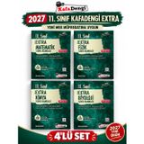 Extra 2027 11.Sınıf Matematik-Fizik-Kimya-Biyoloji(4 Kitap )%100 YENİ MÜFREDAT Soru Bankası Set(Yeni Ürün)