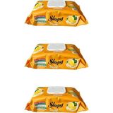 Extra Doğal Limon Yağı Özlü Islak Yüzey Temizlik Havlusu - 100'LÜ 3 Paket