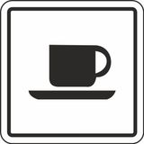 Extra Fix Pvc Cafe Uyarı Levhası