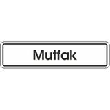 Extra Fix Pvc Mutfak Uyarı Levhası