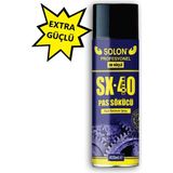 Extra Güçlü Profesyonel Sx-40 Pas Sökücü Sprey 400 Ml.