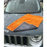 Extra Kalın 50X80 Çift Taraflı 740 Gsm Kalın Mikrofiber Oto Yıkama Kurulama Araba Temizlik Bezi