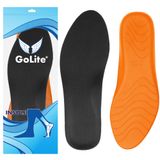 Extra Konfor Ayakkabı Tabanlığı, Memory Foam Hafızalı Topuk Dikeni İç Tabanlığı, Düz Taban - GoLite M24 Insole (Yeşil, 44)