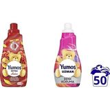 Extra Konsantre Çamaşır Yumuşatıcısı Amber 1440 Ml(1) Yumoş Uzman Konsantre Çamaşır Yumuşatıcısı Renk Koruma Kalıcı Koku 50 Yıkama (1 x 1200 Ml)(1)