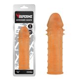 Extra Texture Sleeve Tırtıklı Penis Kılıfı - Ten Rengi