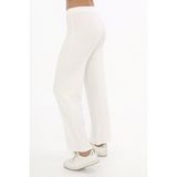 Extra Yumuşak Uzun Viskon Pantolon Home&Outdoor-Krem - XL