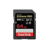 Extreme Pro Sdhc Uhs-Iı Hafıza Kartı V90 64 Gb (300 Mb/S, 8K, 4K Ve Full-Hd Video Kaydı, Rescuepro Deluxe, Darbeye Dayanıklı, Isıya Dayanıklı