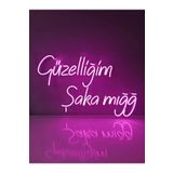 Extremmotif Güzelliğim Şaka mığğ Neon Led