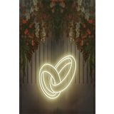 Extremmotif Yüzük Neon Led Düğün Nişan Led Tabela