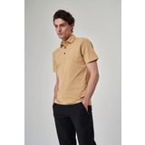 Exuma 1412034 Hardal Polo Yaka Erkek T-shirt