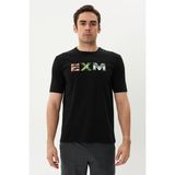Exuma 1412063-010 Siyah Erkek T-shirt