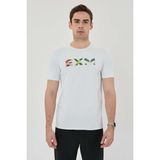 Exuma 1412063-100 Beyaz Erkek T-shirt