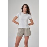 Exuma 1522188 Beyaz Kadın T-shirt