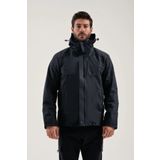 Exuma 2111153 Siyah H Winter Jacket M 3 in 1 Erkek Mont