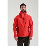 Exuma 2311100 Kırmızı Yağmur Rüzgar Geçirmez Softshell Özellikli Erkek Mont