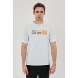 Exuma Erkek Baskılı T-Shırt 1412058 - XL - White