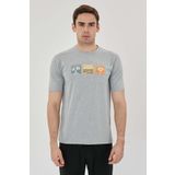 Exuma ERKEK BASKILI T-SHIRT 1412058