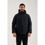 Exuma Erkek Kayak Mont 2411002 Siyah Polyester Astarı ile Su Geçirmez Özellikte Spor Giyim