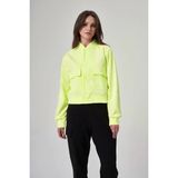 Exuma Kadın Modern Ceket %100 Polyester Cepli Normal Kalıp Sarı Renkli 1521158 - -- - XL