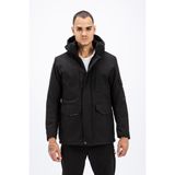 Exuma Winter Erkek Kaban 2211045 - Black