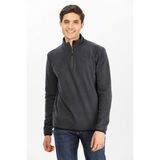 Exuma Yarım Fermuarlı Polar Erkekler İçin Rahat Polar Kumaş Outdoor Kullanım - Renkli - 2XL