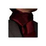 Exve Exclusive Kırmızı Siyah Kare Baklava Desenli Elegant Jakar Dokuma Çift Taraflı Atkı Şal