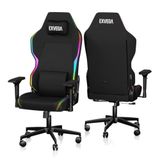 Exvega Lunar Active Rgb Black Oyuncu Koltuğu