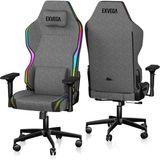 Exvega Lunar Active Rgb Graphite Oyuncu Koltuğu - Gri