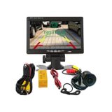 Exvol 7 Inc Hd Araç Içi Monitör Park Kamerası li Mesafe Çizgili 2 Kanal Girişli