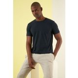Exxe Pamuklu Regular Fit Bisiklet Yaka Basic T Shirt Erkek T Shirt Modj000b