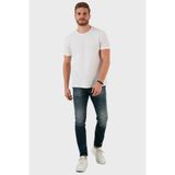 Exxe Pamuklu Yırtık Detaylı Normal Bel Slim Fit Jeans Erkek Kot Pantolon 629dsk004