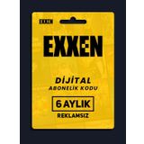 Exxen Reklamsız 6 Aylık Üyelik