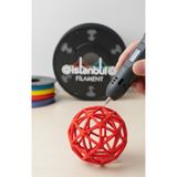 exxen15 3D Dünyası ATLAS3BOYUT PLA 3D Kalem Yazıcı için 25 Renk (25x2 metre) 50 Metre PLA Filament
