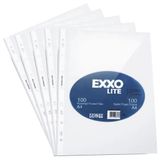 Exxo Lite 100x10'lu Paket A4 Delikli Poşet Dosya