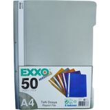Exxo Metalik Telli Dosya 50'li Gümüş