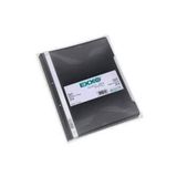 Exxo Telli Dosya Plastik A4 Siyah Telli Dosya (50 Lİ PAKET)