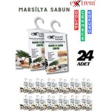 Exxtrem Marsilya Sabunu Dolap Kokusu 24'lü Set - Güve ve Neme Karşı - Çeyizlik ve Gardırop Için
