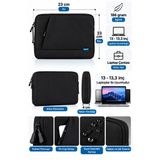 Ey-172 Prime Laptop Tablet Çantası 13 & 13,3 İnç Macbook Air Pro Notebook Siyah