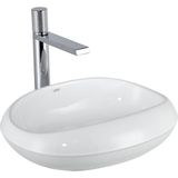 EY-4710 Tezgah Üstü Lavabo Parlak Beyaz