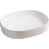 EY-4712 Tezgah Üstü Lavabo Parlak Beyaz