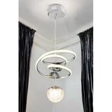 Ey-El Tasarım Kaos Mini Modern Sarkıt Led Avize Taşlı