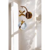 EY-EL TASARIM PERLA ŞIK LED APLİK KELEBEK TAŞLI SARKIT ROSE GOLD