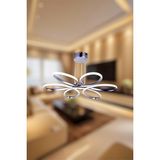 Ey Shop Modern Krom Papatya Model Tek Renk LED Avize - Günışığı Led Işık